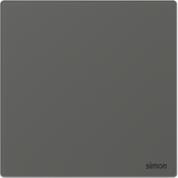 Bộ Công Tắc 20A 2 Cực 2 Chiều Có LED Vuông Màu Xám Có Tiếp Địa Simon M7 Gem Diamond Gray 662026G-4D