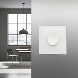 Bộ Chiết Áp Đèn 200W Vuông Màu Trắng Simon M7 Gem Diamond White Mã 66E102G-4F-giúp bề mặt đạt độ cứng hoàn hảo, bền bỉ và loại bỏ hoàn toàn hiện tượng phản chiếu ánh sáng gây chói mắt