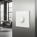 Bộ Chiết Áp Đèn 200W Vuông Màu Trắng Simon M7 Gem Diamond White Mã 66E102G-4F-Phiên bản Diamond White 4F Tông màu Trắng Kim Cương thanh lịch, mang lại cảm giác rộng mở, sạch sẽ