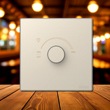 Bộ Chiết Áp Đèn Vuông Màu Sâm panh Simon S6 58E101-46 - Lắp đặt siêu tốc Thiết kế module nhỏ gọn