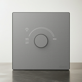 Bộ Chiết Áp Đèn Vuông Màu Xám Simon S6 58E101-61 - Vật liệu đỉnh cao Sử dụng nhựa PC chất lượng cao