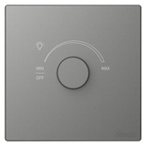 Bộ Chiết Áp Đèn Vuông Màu Xám Simon S6 58E101-61