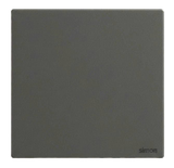 Bộ Công Tắc 1 Chiều Vuông Màu Xám Simon M7  Gem Diamond Gray Mã 661011G-4D