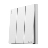 Bộ Công Tắc Ba 1 Chiều Simon S6 Màu Trắng Chính Hãng