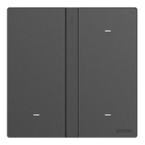 Bộ công tắc ba nhà thông minh Simon M7 Gem Smart màu Xám 66E8003GTY-4D