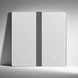 Bộ công tắc ba nhà thông minh Simon M7 Gem Smart màu Bạc 66E8003GTY-4E điều khiển bằng giọng nói và quản lý năng lượng hiệu quả.