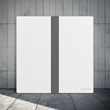 Bộ công tắc ba nhà thông minh Simon M7 Gem Smart màu Trắng 66E8003GTY-4F Công nghệ Cảm biến Tiệm cận