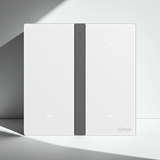 Bộ công tắc ba nhà thông minh Simon M7 Gem Smart màu Trắng 66E8003GTY-4F Lắp đặt Đơn giản