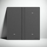 Bộ công tắc ba nhà thông minh Simon M7 Gem Smart màu Xám 66E8003GTY-4D Cảm biến Tiệm cận Thông minh