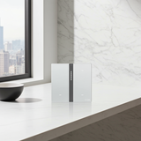 Bộ công tắc bối cảnh ba nhà thông minh Simon M7 Gem smart Màu Bạc 66E8007GTY-4E Điều khiển kịch bản chỉ với một chạm