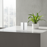 Bộ công tắc bối cảnh ba nhà thông minh Simon M7 Gem smart Màu Trắng 66E8007GTY-4F  mặt đá sơn chất lượng Châu Âu, phù hợp với mọi không gian nội thất hiện đại.