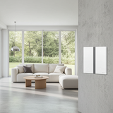 Bộ công tắc bối cảnh ba nhà thông minh Simon M7 Gem smart Màu Trắng 66E8007GTY-4FCông nghệ cảm biến tiệm cận độc đáo