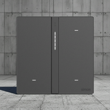 Bộ công tắc bối cảnh ba nhà thông minh Simon M7 Gem smart Màu Xám 66E8007GTY-4D Cảm biến tiệm cận thông minh