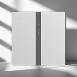 Bộ Công Tắc Bối Cảnh Bốn Nhà Thông Minh Simon M7 Gem Smart Màu Bạc (Silver) 66E8008GTY-4Eổn định, phản hồi nhanh