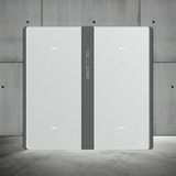 Bộ Công Tắc Bối Cảnh Bốn Nhà Thông Minh Simon M7 Gem Smart Màu Bạc (Silver) 66E8008GTY-4Cảm Biến Tiệm Cận – Công Nghệ C