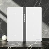 Bộ Công Tắc Bối Cảnh Bốn Nhà Thông Minh Simon M7 Gem Smart Màu Trắng (White) 66E8008GTY-4F ổn định và tiết kiệm năng l