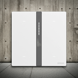 Bộ Công Tắc Bối Cảnh Bốn Nhà Thông Minh Simon M7 Gem Smart Màu Trắng (White) 66E8008GTY-4FCông Nghệ Cảm Biến Tiệm Cận