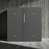 Bộ Công Tắc Bối Cảnh Bốn Nhà Thông Minh Simon M7 Gem Smart Màu Xám (Grey)  66E8008GTY-4Dtinh tế, khác biệt hoàn toàn so