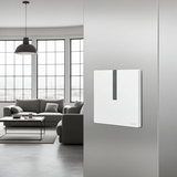 Bộ công tắc bối cảnh đơn nhà thông minh Simon M7 Gem smart Màu trắng 66E8005GTY-4F chất liệu Đá sơn cao cấp theo tiêu chuẩn châu Âu