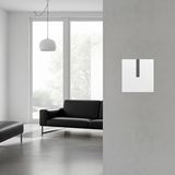 Bộ công tắc bối cảnh đơn nhà thông minh Simon M7 Gem smart Màu trắng 66E8005GTY- 4F Công Nghệ Cảm Biến Tiệm Cận Hiện Đại