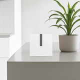 Bộ công tắc bối cảnh đơn nhà thông minh Simon M7 Gem smart Màu trắng 66E8005GTY-4F Tích Hợp Liền Mạch vào Hệ Thống Nhà Thông Minh Simon