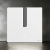 Bộ công tắc bối cảnh đơn nhà thông minh Simon M7 Gem smart Màu trắng 66E8005GTY-4F