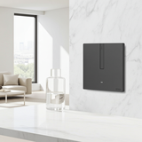 Bộ công tắc bối cảnh đơn nhà thông minh Simon M7 Gem smart Màu xám 66E8005GTY-4D Độc Đáo với Cảm Biến Tiệm Cận