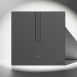 Bộ công tắc bối cảnh đơn nhà thông minh Simon M7 Gem smart Màu xám 66E8005GTY-4D hoạt động ổn định, tiết kiệm năng lượng