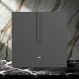 Bộ công tắc bối cảnh đơn nhà thông minh Simon M7 Gem smart Màu xám 66E8005GTY-4D Kích Hoạt Ngữ Cảnh Chỉ Với Một Chạm