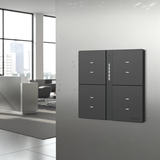 Bộ Công Tắc Bối Cảnh Tám Nhà Thông Minh Simon M7 Gem Smart Màu Xám (Grey) 66E8025GTY-4DZigbee, nổi tiếng với sự ổn định,