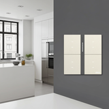 Bộ công tắc bối cảnh tám nhà thông minh Simon M7 metal smart màu Vàng 66E8025MTY-2c Tối Ưu Hóa Trải Nghiệm Sống