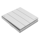 Bộ Công Tắc Bốn 2 Chiều Vuông Màu Trắng Simon S6 581042