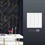 Bộ Công Tắc Bốn 2 Chiều Vuông Màu Trắng Simon S6 581042 - Công Tắc Châu Âu