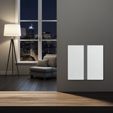 Bộ công tắc bốn nhà thông minh Simon M7 Gem smart Màu Bạc 66E8004GTY-4E - Cảm biến tiệm cận tích hợp sẽ tự động kích hoạt đèn nền khi bạn đến gần