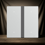 Bộ công tắc bốn nhà thông minh Simon M7 Gem smart Màu Bạc 66E8004GTY-4E - mặt đá sơn cao cấp tạo nên vẻ ngoài bóng bẩy, sang trọng và đầy cuốn hút