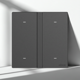 Bộ công tắc bốn nhà thông minh Simon M7 Gem smart Màu Xám 66E8004GTY-4D mặt đá sơn chuẩn châu Âu