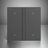 Bộ công tắc bốn nhà thông minh Simon M7 Gem smart Màu Xám 66E8004GTY-4D