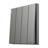Bộ công tắc điện 581041-61 - Simon S6 Màu Xám Hiện Đại Đẹp