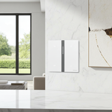 Bộ Công Tắc Dimmer Đơn Nhà Thông Minh Simon M7 Gem Smart Màu Trắng (White) 66E8015GTY-4Fmặt đá sơn chuẩn châu Âu