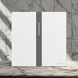 Bộ công tắc Dimmer đơn nhà thông minh Simon M7 metal smart màu Bạc 66E8015MTY-2a