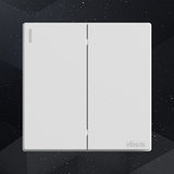 Bộ Công Tắc Đôi 1 Chiều vuông Màu trắng Simon S6 581021 Thiết Bị Điện Tây Ban Nha