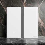 Bộ công tắc đôi nhà thông minh Simon M7 Gem smart Màu Trắng 66E8002GTY-4F