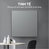 Bộ Công Tắc Đơn 20A 2 Chiều Vuông Màu Xám Simon S6 582024-61 - Thiết Bị Điện Cao Cấp