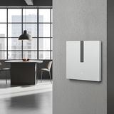 Bộ công tắc đơn nhà thông minh Simon M7 Gem smart Màu Bạc 66E8001GTY-4E Bền bỉ và an toàn