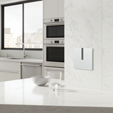 Bộ công tắc đơn nhà thông minh Simon M7 Gem smart Màu Bạc 66E8001GTY-4E Công nghệ cảm biến tiệm cận độc đáo