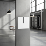 Bộ công tắc đơn nhà thông minh Simon M7 Gem smart Màu Trắng 66E8001GTY-4F tiêu chuẩn châu Âu, mang lại vẻ đẹp sáng bóng, sạch sẽ và không bao giờ lỗi mốt