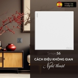 Bộ Công Tắc Đơn Trung Gian Vuông Màu Trắng Simon S6 581026 - Công Tắc Tây Ban Nha