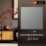 Bộ Công Tắc Đơn Trung Gian Vuông Màu Xám Simon S6 581026-61 - Công Tắc Tây Ban Nha