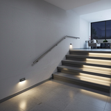 Bộ Đèn Chân Tường Cảm Biến Vuông Màu Xám Simon S6 - 58E732-61