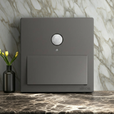 Bộ Đèn Chân Tường Cảm Biến Vuông Màu Xám Simon S6 - 58E732-61